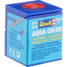 1001 Aqua Color Su Bazlı Maket Boyası Yarı Parlak - Ateş Kırmızısı 18ML-36330