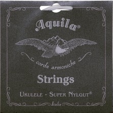 1001 Super Nylgut AQ-106 Saiten Für Tenor-Ukulele, High G, 1 Set Mit 4 Stück