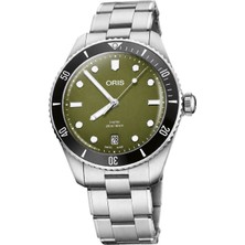 Oris Divers Date 39 mm Otomatik Saat 01 733 7795 4057-SET