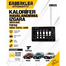 ERBERKLER Tofaş Şahin Difizör Kalorifer Havalandırma Izgara Orta Sağ