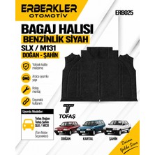 ERBERKLER Bagaj Halısı Benzınlık Sıyah SLX/M131/DOGAN/SAHIN