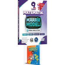 Çap Yayın 2028 Maarif Model 9. Sınıf Matematik Video Ders Kitabı + 8 Matematik Serüvenim