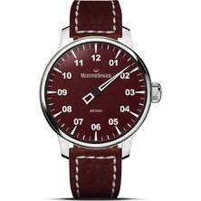 Meister Singer Meistersinger Archao Dlc Red 43 mm Otomatik Saat AR911