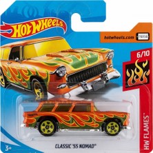 Hot Wheels Classic 55 Nomad - Hw Flames - Turuncu - 2018 - FJY61 (1/64)