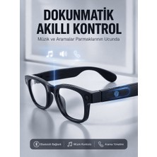 Global Siyah Akıllı Kamera Gözlüğü 8 Mp Fotoğraf Video Çekimli Aı Görüntü Tanıma Çoklu Dil Çeviri Bluetooth Wi-Fi Özellikli