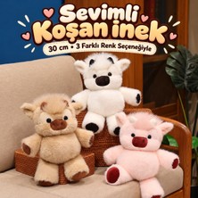 DMR Accessoire Kafasından Tutup Elde Sallayınca Koşan Inek 30 cm Corci Inek (Pilli Değildir)