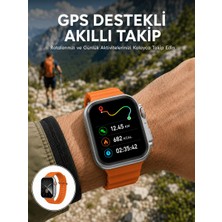 Global Yeni Nesil Çağrı Cevaplayabilen 47 mm Titreşimli Çok Fonksiyonlu Akıllı Saat Yeni Nesil
