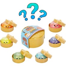 Mythriva Dumpling Squishy Sürpriz Simli Renkli Çin Mantısı