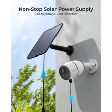 Mucize Solar Panel - Reolink Solar Panel 2 Type-C 6W Güneş Enerji Paneli