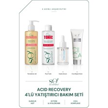 Soi Cosmetics Soi Pore & Smooth 4'lü Bakım Seti - Temizleme Jeli + Aha Bha Peeling Serum + Pure Hydra Krem + Spf 50+ Güneş Kremi