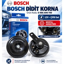 Bosch Mazda Cx-5 (2016-2020) Uyumlu Didit Korna Seti 12V Çift Terminalli 0986AH0700