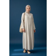 Sile Atelier Sile Atelıer Uzunkollu Pamuklu Rahat Ev Elbısesı