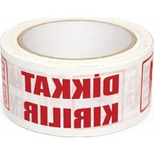 Vionna Kırılabilir Ürünler Için Uyarı Baskılı Paketleme Bandı, 45X100 M
