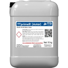 TTR Chemicals Ttprimer Renkli Akrilik Beton Astarı-10 kg