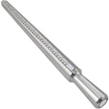 Vionna 4 Ölçülü Alüminyum Parmak Ölçer, Metal Yüzük Ölçü Malafası