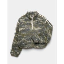 Marks & Spencer Polar Kumaşlı Yarım Fermuarlı Sweatshirt