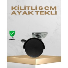 Astraltech Sehpa ve Masa Için 6 cm Kilitli Ayak