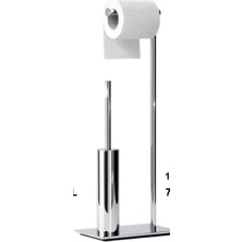 Harmeh Concept 160C Prinç Slim Lüx Ayaklı Set Krom