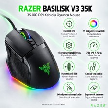 Razer Basılısk V3 35000 Dpı Kablolu Gamıng Mouse