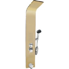 Harmeh Concept PD1211G Panel Duş Seti Gold