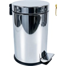 Harmeh Concept PÇK120C Pedallı Çöp Kovası 5 Lt Krom