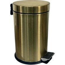 Harmeh Concept PÇK120G Pedallı Çöp Kovası 5 Lt Gold