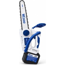 HSGL Algaride Wedo 36V 3AH Akülü Zincirli Testere 1200W Güç 13.000 Rpm 35 cm Kılavuz 1/4 Zincir Bahçe Dal ve Odun Kesim Makinesi