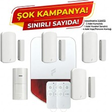 Fonri 1g Plus Yeni Model Wifi Alarm Sistemi 4+1 Aksesuar Dahil