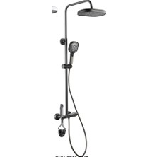 Harmeh Concept Pyn 5763 Ant Eko Piyano Duş Seti Antrasit