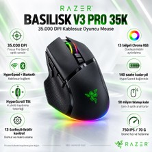 Razer Basılısk V3 Pro 35000 Dpı Gamıng Mouse-Sıyah