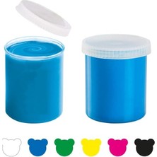 Odea Bebekler Için Yıkanabilir Parmak Boyası, 6 Renk x 80 gr