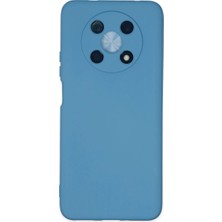 Huawei Nova Y90 Kılıf Nano Içi Kadife Silikon - Mavi