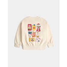 Marks & Spencer Pamuk Karışımlı Hello Kitty™ Sweatshirt (2-8 Yaş)