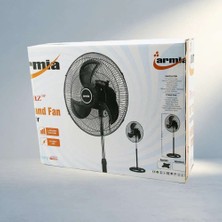 Bin1çeşit Sanayi Tipi 3 Kanatlı Vantilatör 56 cm 80W Hız Kontrolü
