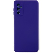 Samsung Galaxy M52 5g Kılıf Nano Içi Kadife Silikon - Mor
