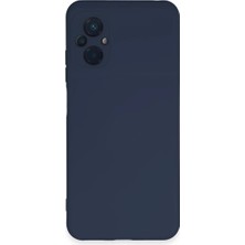 Xiaomi Poco M5 Kılıf Nano Içi Kadife Silikon - Lacivert