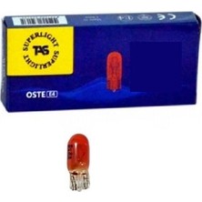 Yıldırım Superlight Park Ampulü Turuncu T10 Dipsiz Led 12v5w