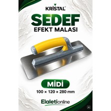 Kristal Efekt, Tasarım Malası Orta Boy Paslanmaz Çelik