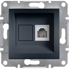 Schneider Electric Schneıder Asfora Antrasit 1RJ11