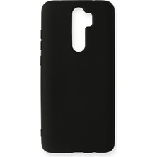 CADDE101 Newface Xiaomi Redmi Note 8 Pro Kılıf Nano Içi Kadife Silikon - Siyah