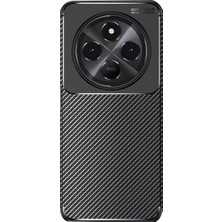 Xiaomi Redmi 14C Kılıf Auto Focus Karbon Kapak - Siyah