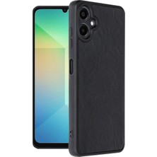 Samsung Galaxy A06 Kılıf Aras Deri Kapak - Siyah