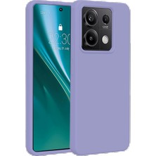 Xiaomi Redmi Note 13 Pro 4g Kılıf First Silikon - Lila
