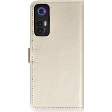 Tcl 30 Kılıf Trend S Plus Kapaklı Kılıf - Gold
