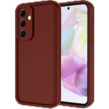 Samsung Galaxy A36 Kılıf Viera Silikon - Bordo