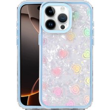 Apple iPhone 15 Pro Max Lumi Desenli Kapak - Mavi