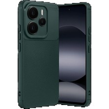 Xiaomi Note 14 5g Auto Focus Karbon Kapak - Koyu Yeşil