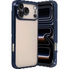 Apple iPhone 17 Pro Max Razer Lensli Silikon - Lacivert