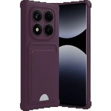 Xiaomi Redmi Note 14 Pro 4g Kelvin Kartvizitli Silikon - Derin Mor