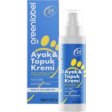 Greenlabel Ayak&topuk Kremi (%10 Üre) 100ML